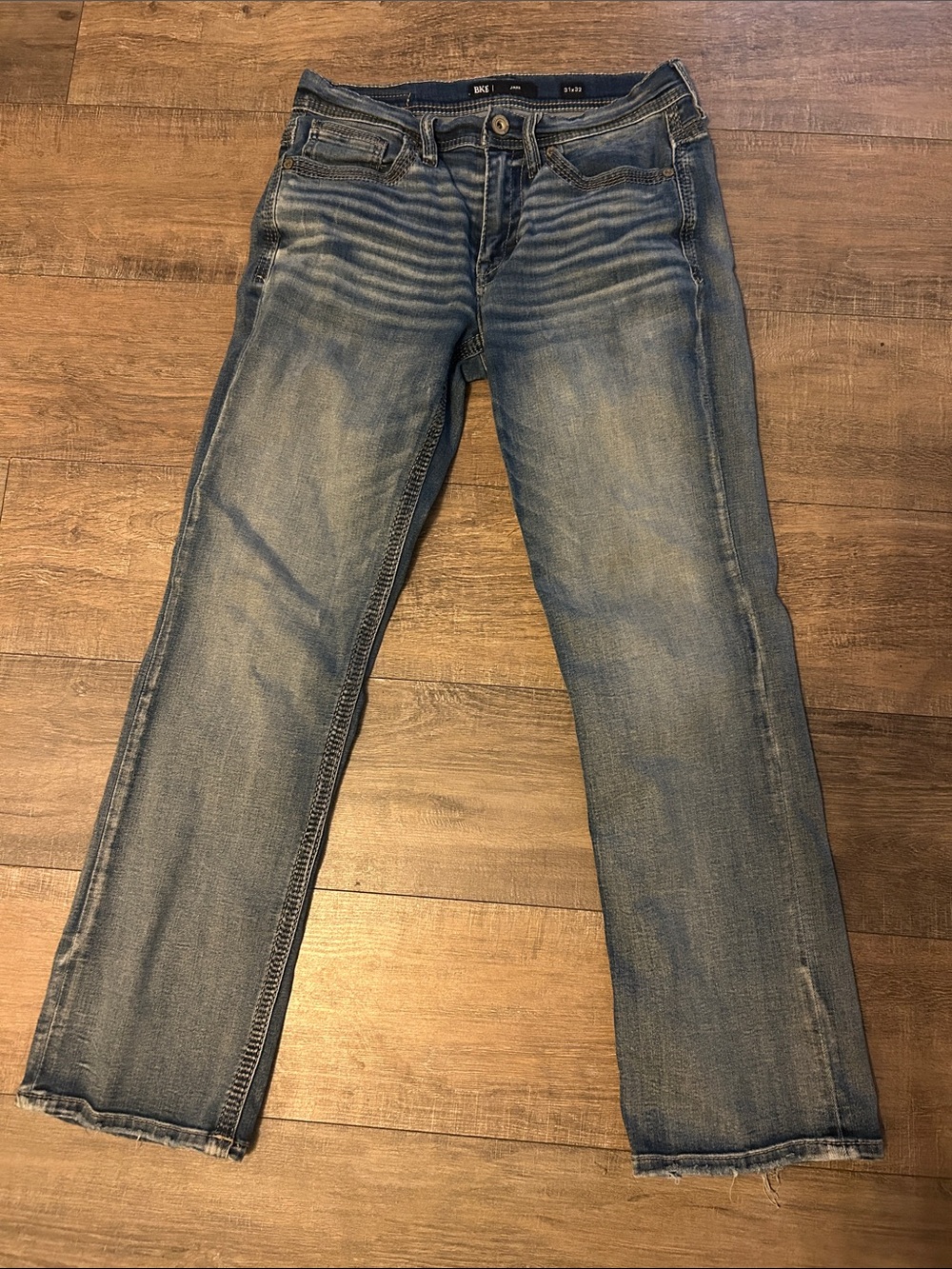 BKE Men's medium denim Jake bootcut